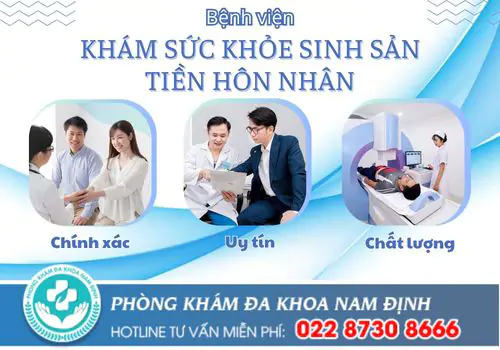 Bệnh viện khám sức khoẻ sinh sản tiền hôn nhân uy tín hiện nay