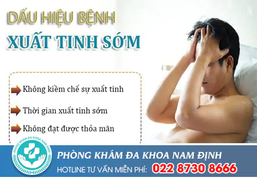 Nguyên nhân dấu hiệu bị xuất tinh sớm