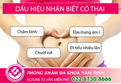 Dấu hiệu nhận biết có thai