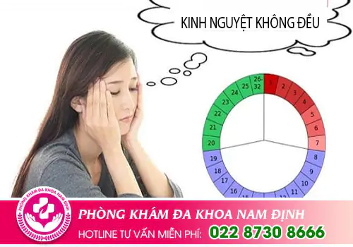 Kinh nguyệt không đều ở nữ phải làm sao?